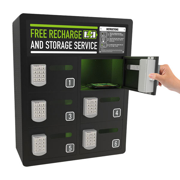 6 BAY OREAD LOCKER $variant_title Pagertec