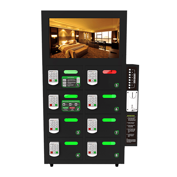 OREAD 8 Bay Video Charging Locker $variant_title Pagertec