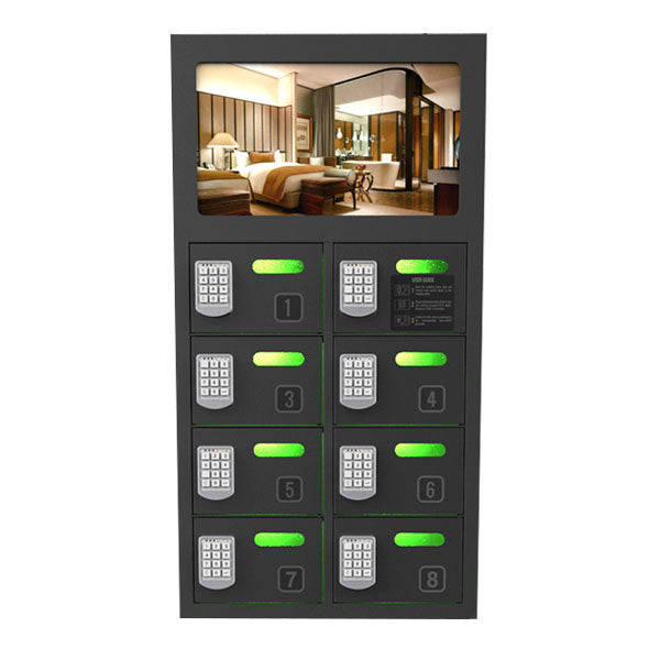OREAD 8 Bay Video Charging Locker $variant_title Pagertec