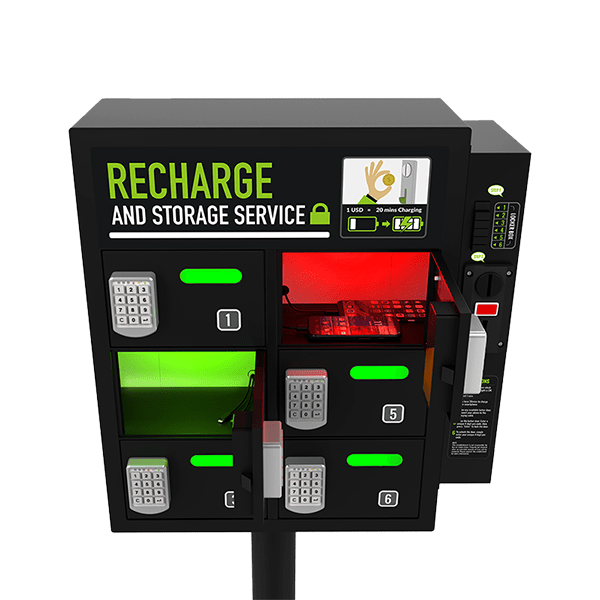 ARCAS Coin-Operated Charging Locker $variant_title Pagertec