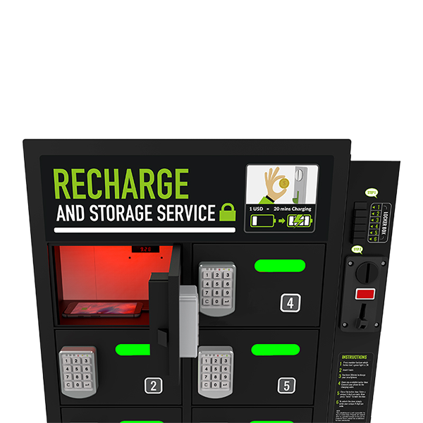 ARCAS Coin-Operated Charging Locker $variant_title Pagertec