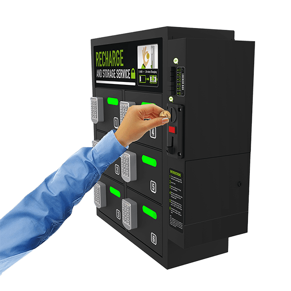 ARCAS Coin-Operated Charging Locker $variant_title Pagertec