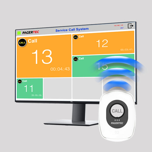 DELUXE WIRELESS CALL BUTTON STATION $variant_title Pagertec