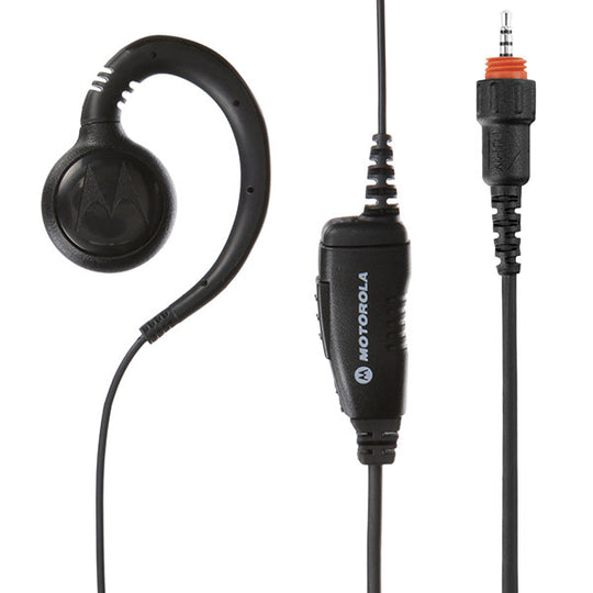 CLP Short Cord Swivel Earpiece with Inline PTT $variant_title Pagertec