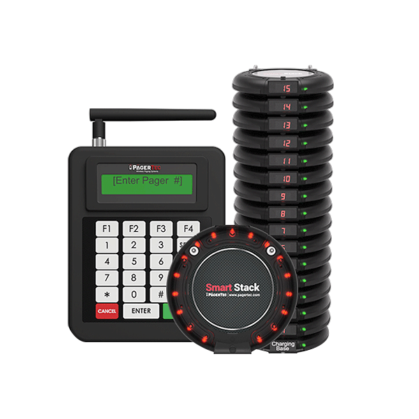 Smart Stack PRO Guest Paging System - Pagertec