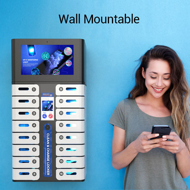 MAX 16 Bay Charging Locker