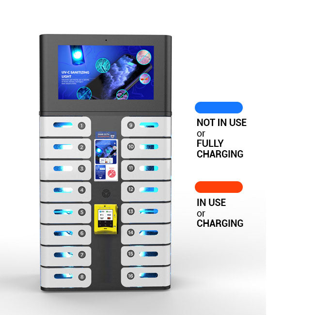 MAX 16 Bay Charging Locker