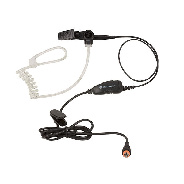 Surveillance Style Earpiece with PTT Microphone $variant_title Pagertec