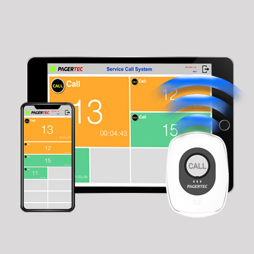 DELUXE WIRELESS CALL BUTTON STATION $variant_title Pagertec