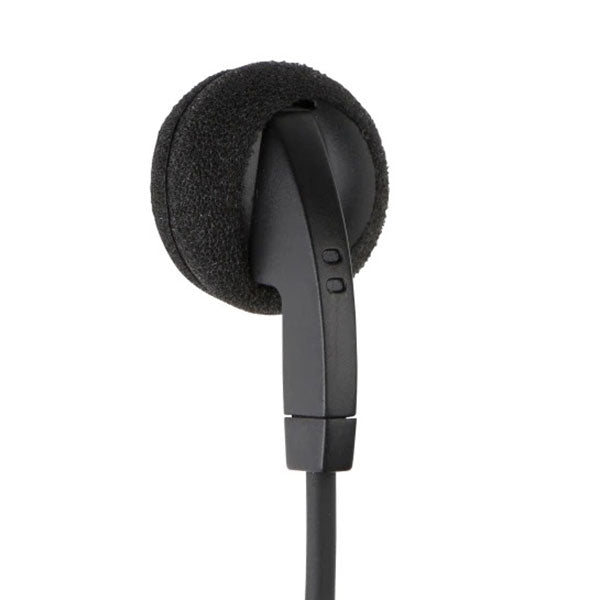 Earbud with Clip-on Lapel Mic and PTT $variant_title Pagertec