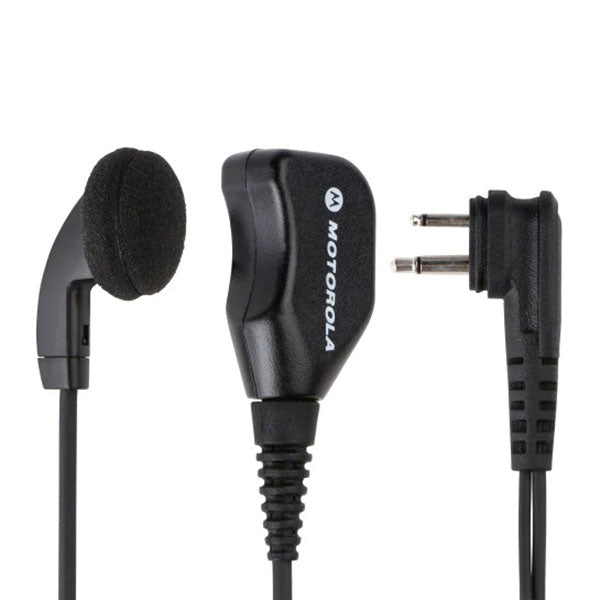 Earbud with Clip-on Lapel Mic and PTT $variant_title Pagertec
